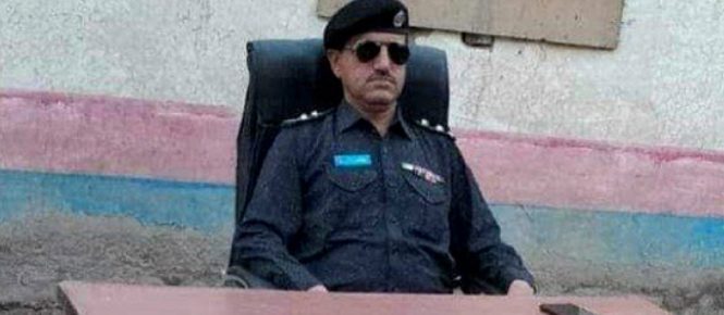 سندھ ماہ رنگ بلوچ خلاف ایف آئی آر, پاداش میں پولیس افسر معطل