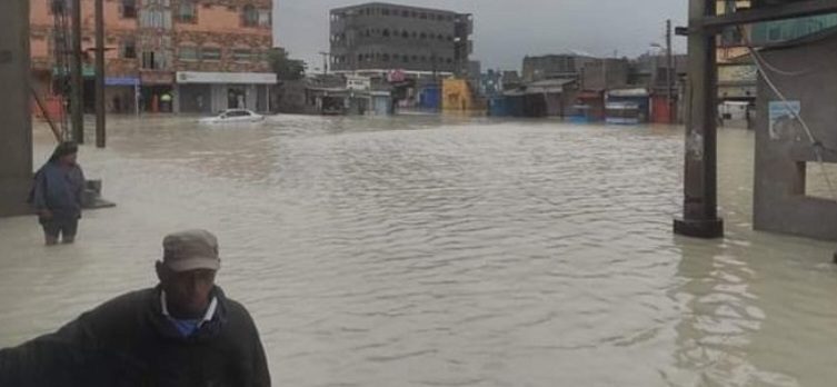 بلوچستان میں شدید بارشیں، گوادر سمیت دیگر علاقے زیر آب آگئے