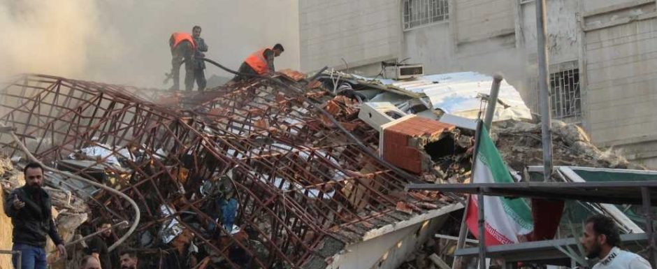شام ایرانی سفارت خانے پر بمباری 8 افراد ہلاک،ایرانی سفیر محفوظ ہیں ایران