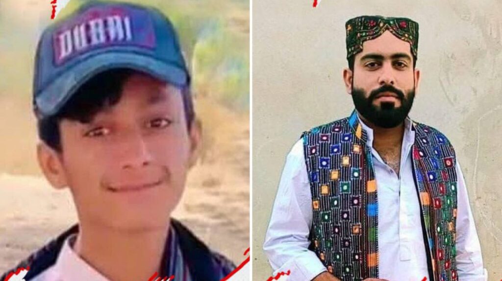 گوادر اور ڈیرہ بگٹی میں کمسن نوجوان سمیت دو افراد جبری لاپتہ