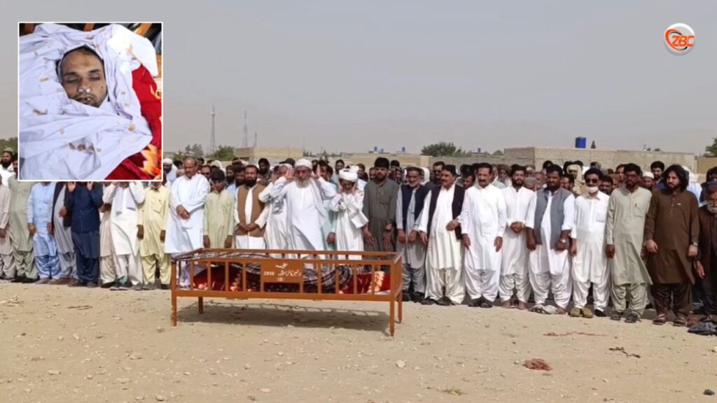 شہید چیئرمین زبیر بلوچ مستونگ میں سپردِ گلزمین