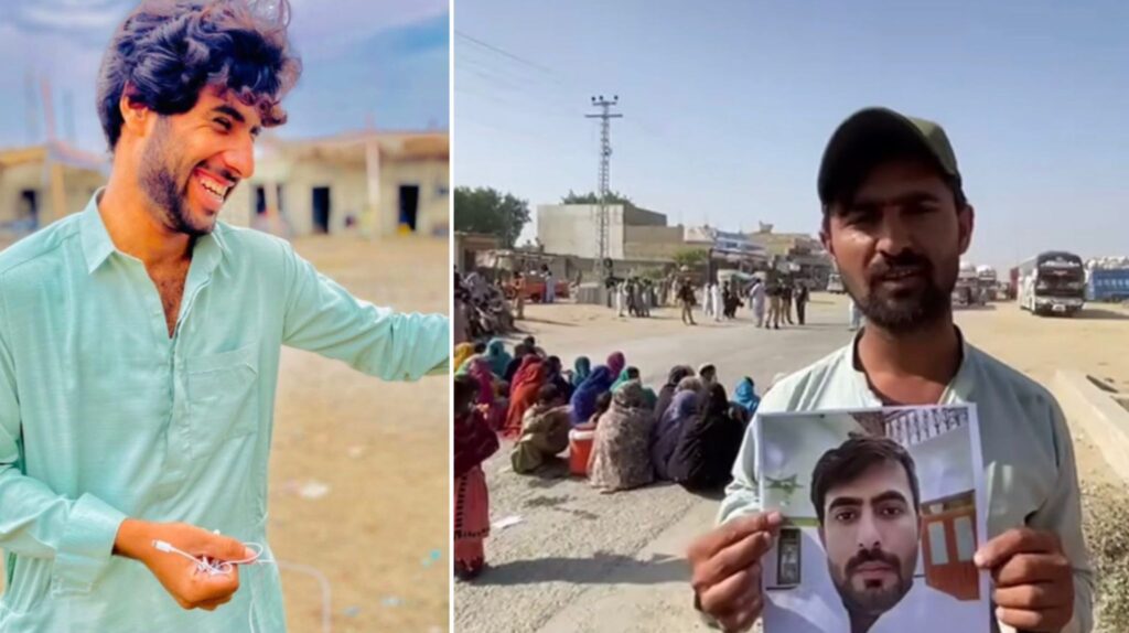 پسنی میں نوجوان جبری لاپتہ، حب چوکی میں جبری گمشدگیوں کے خلاف احتجاج، مرکزی شاہراہ پر ٹریفک معطل